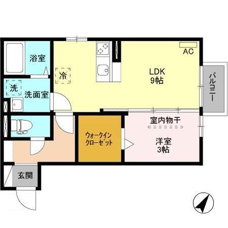 アルシオネの物件間取画像